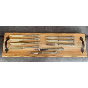 Kitchen butter knifes, Misc, Stainless Steel, Lot of 9